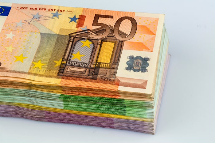 verschiedene Euro Geldscheine